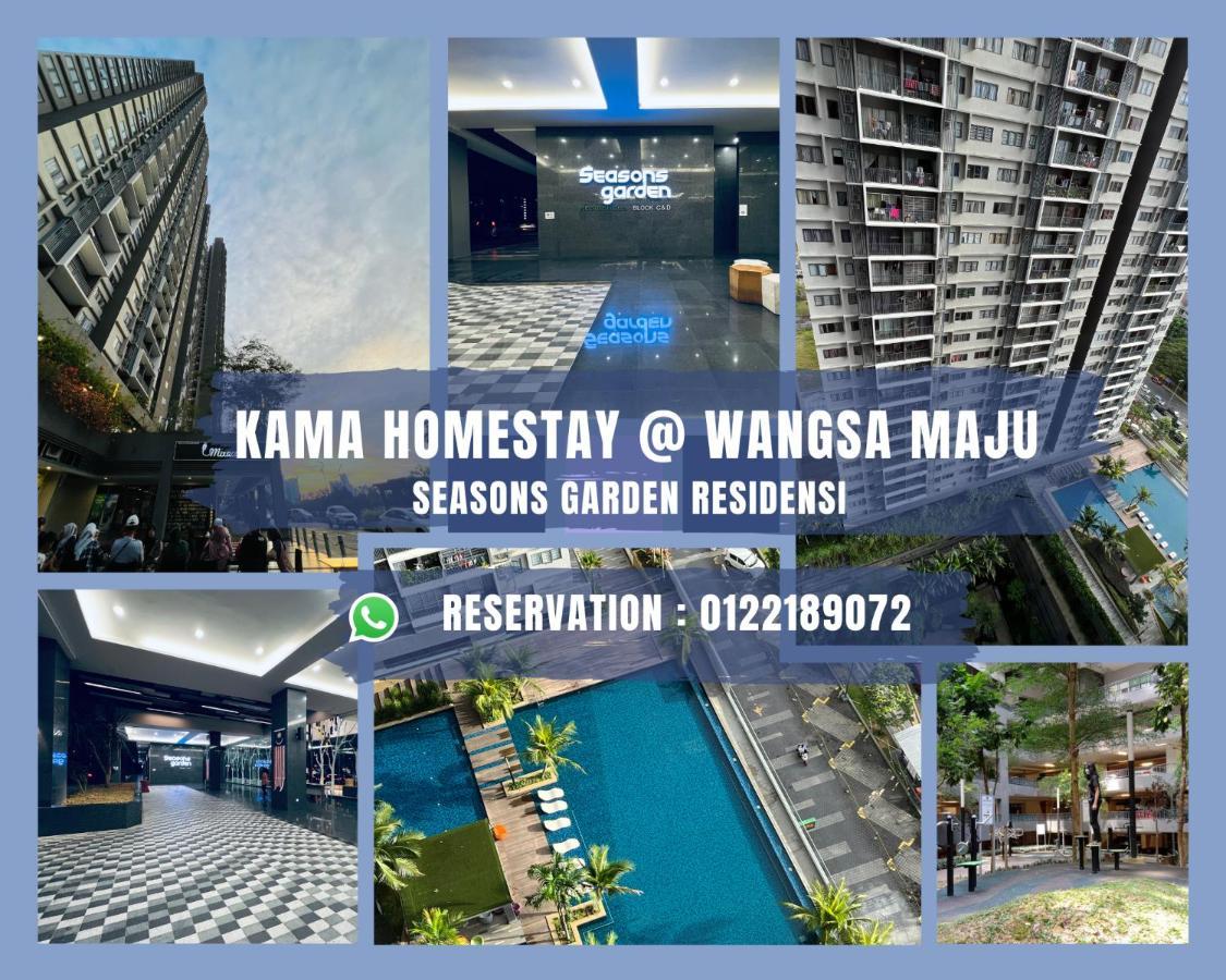 Kama Homestay @Wangsa Maju Kuala Lumpur Exterior foto